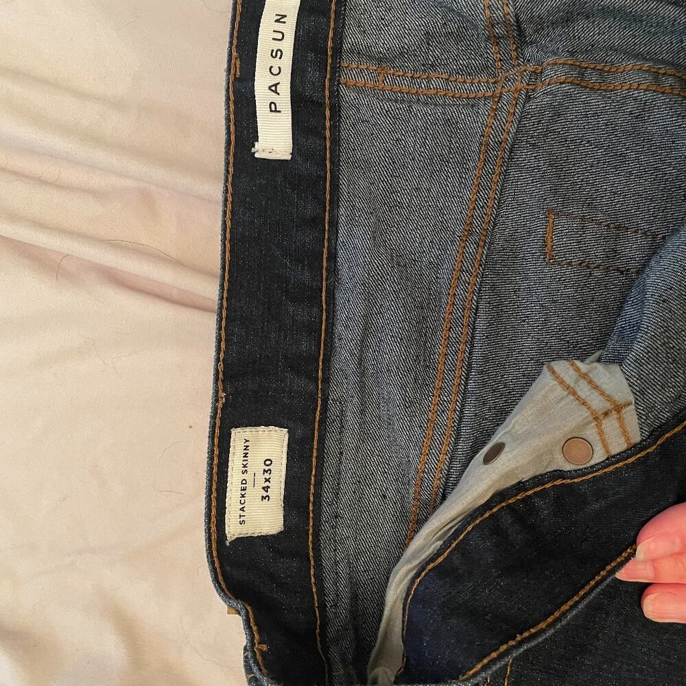 Pac Sun Men's Jeans 34x30 - Picture 3 of 3